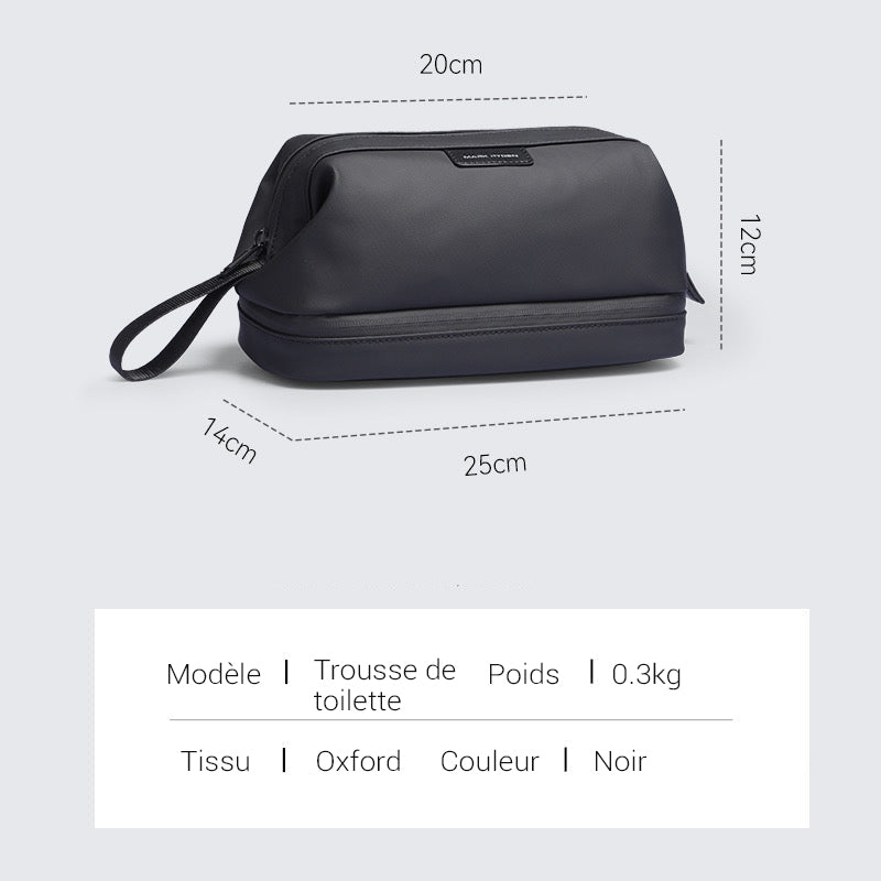 Trousse de Toilette Noire Lovaggo