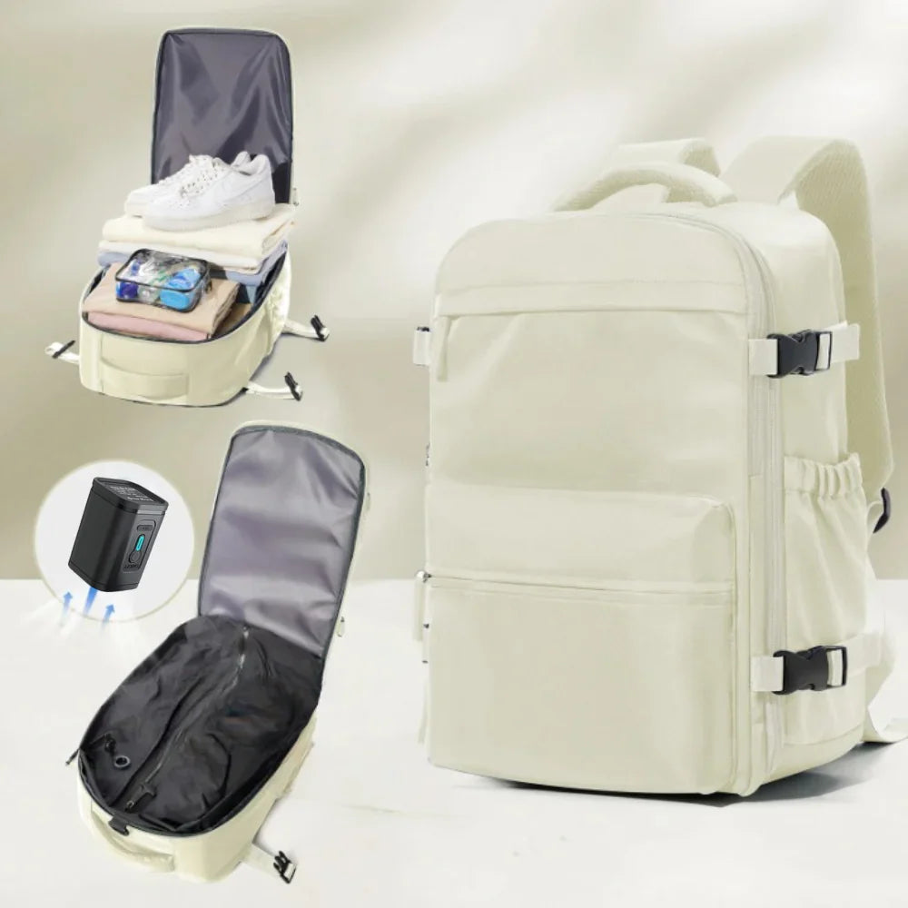 Sac à Dos Cabine - Système de Compression Sous Vide Intégré Lovaggo