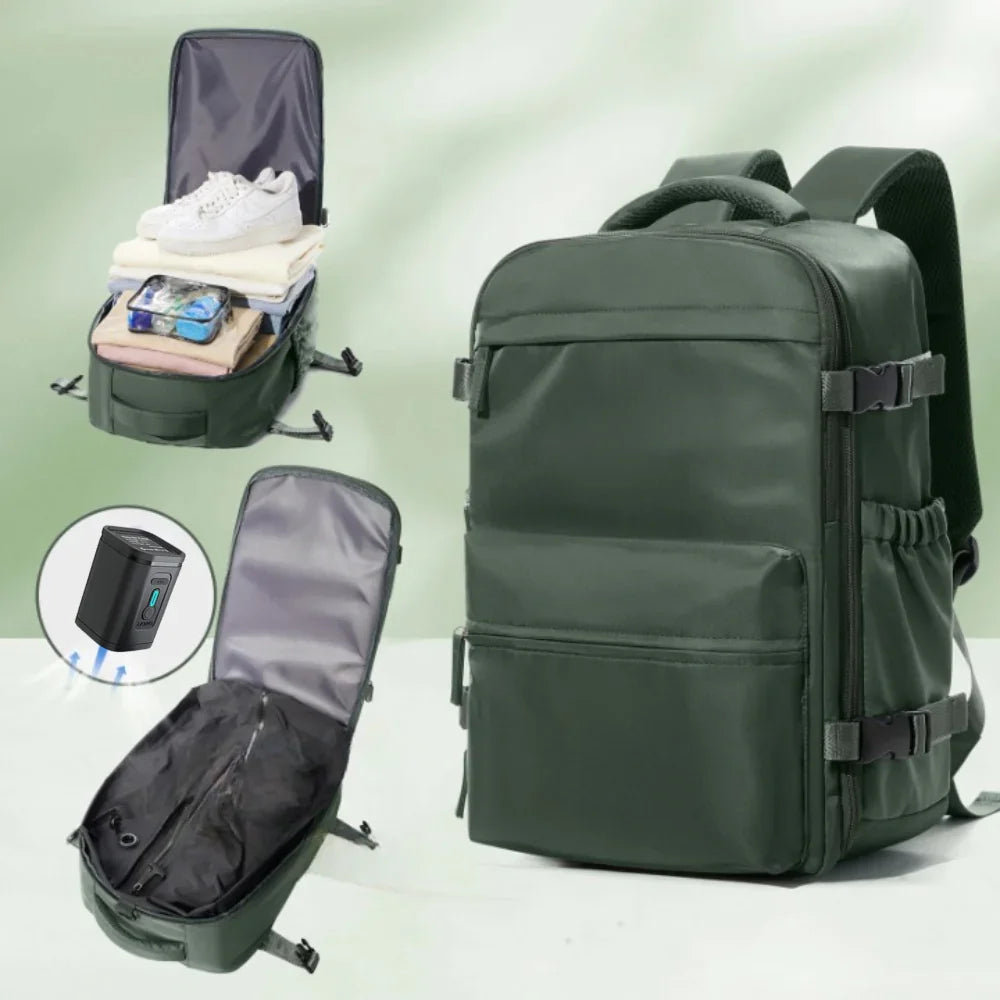 Sac à Dos Cabine - Système de Compression Sous Vide Intégré Lovaggo