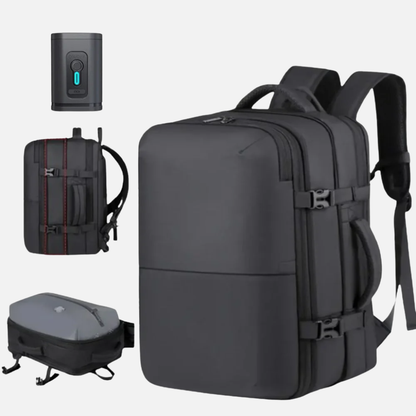 Sac à Dos Compression Sous Vide - Gain de Place & Format Cabine Lovaggo