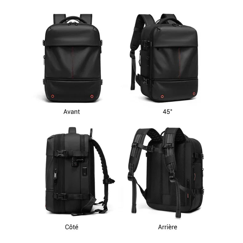 Sac à Dos Cabine à Compression Sous Vide - Extensible - 40L Lovaggo