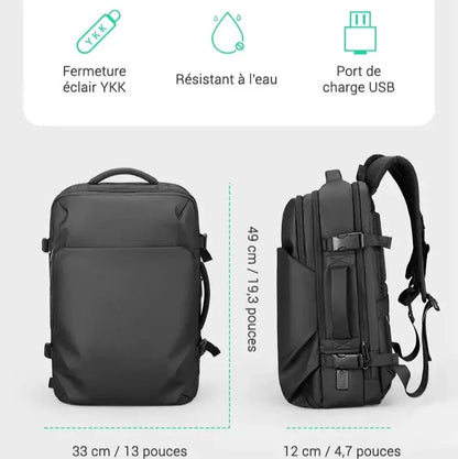 Sac à Dos Compatible Cabine Avion Lovaggo