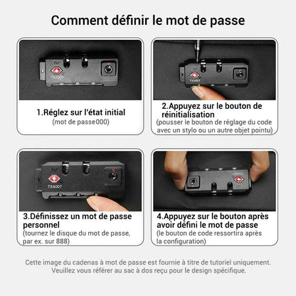 Sac à Dos Cabine à Compression Sous Vide - Extensible - 40L Lovaggo