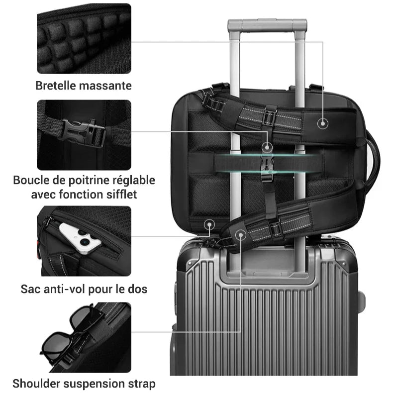 Sac à Dos Cabine à Compression Sous Vide - Extensible - 40L Lovaggo